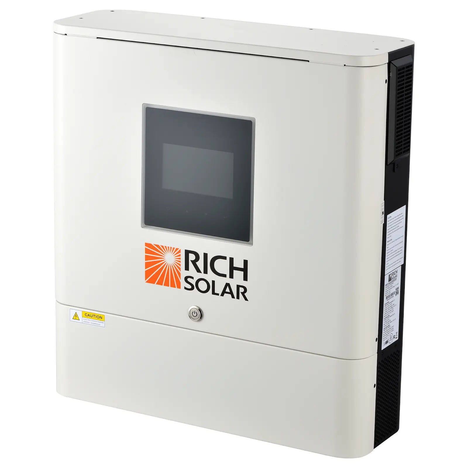 RichSolar NOVA 6500S | 6.5kW 48V Hybrid Solar Inverter | Smart Off-Grid Power with RGB Lights, Wi-Fi, & Touchscreen | UL Certified RS-H6548S