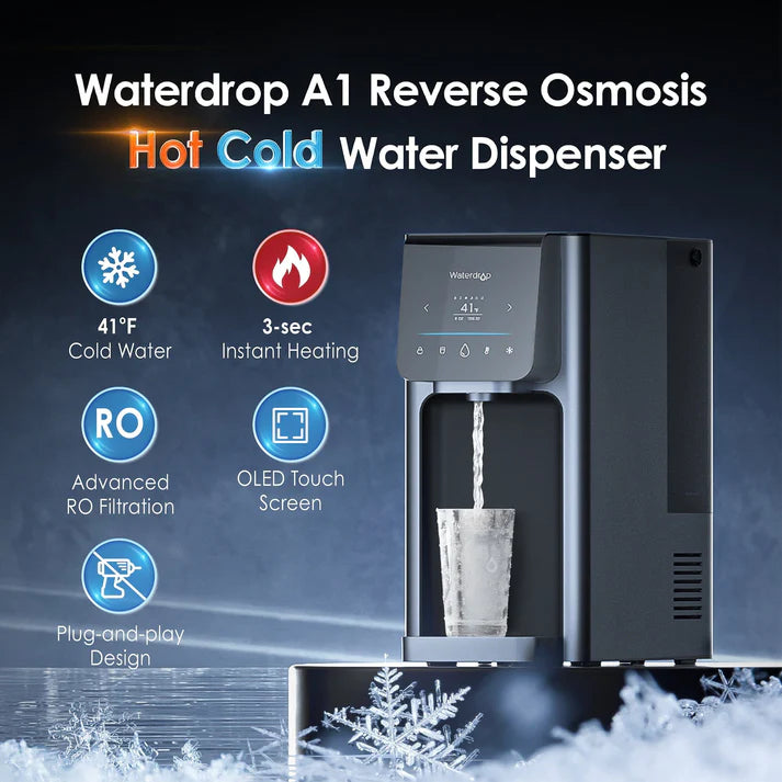 Waterdrop Reverse Osmosis Hot Cold Water Dispenser WD-A1