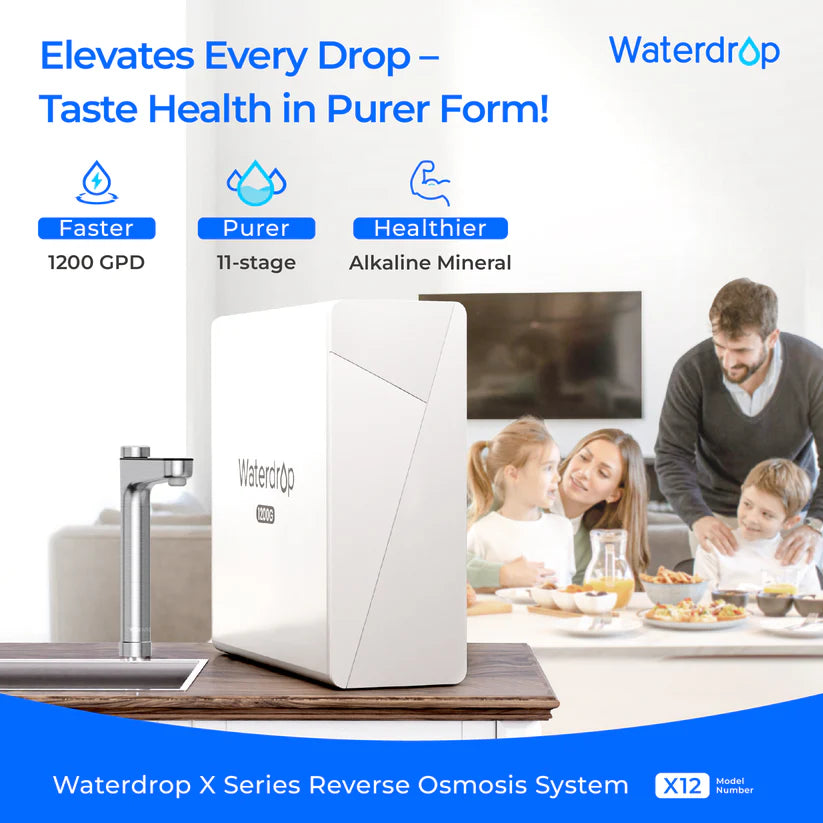 Waterdrop X Series Reverse Osmosis System X12