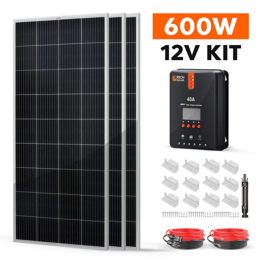 RichSolar 600 Watt Solar Kit RS-K6004