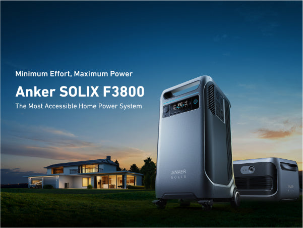 Anker SOLIX F3800 + Expansion Battery - 7680Wh | 6000W