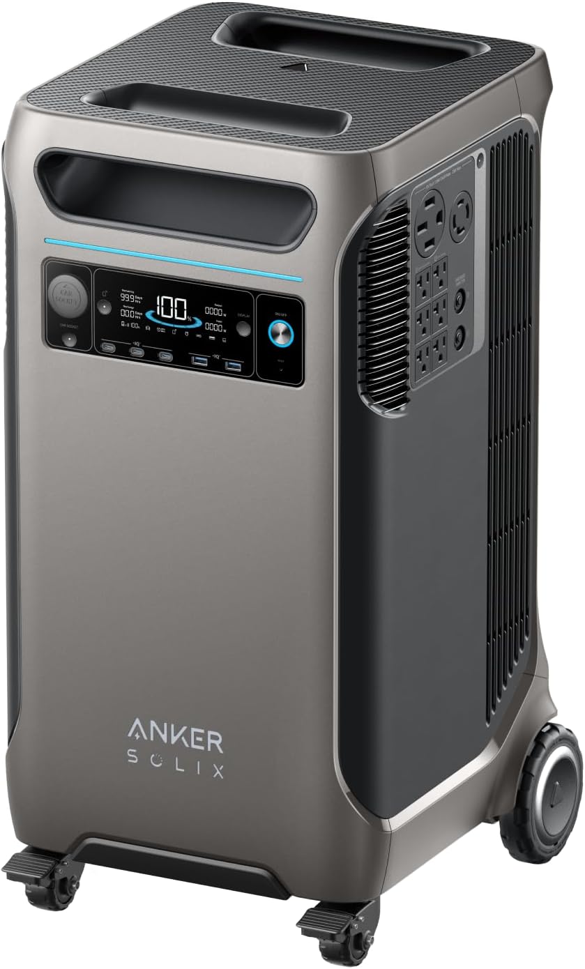 Anker SOLIX F3800 | Home Backup Kit 50A Transfer Switch Plus Cable