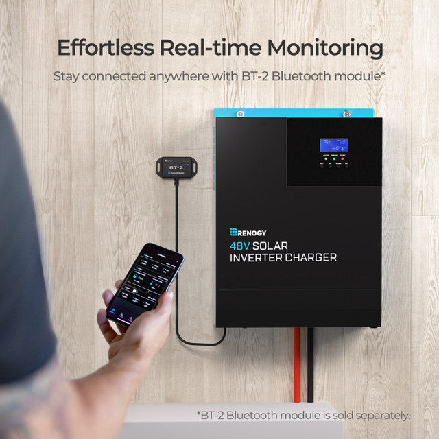 Renogy 3500W 48V Solar Inverter Charger With Built-In MPPT