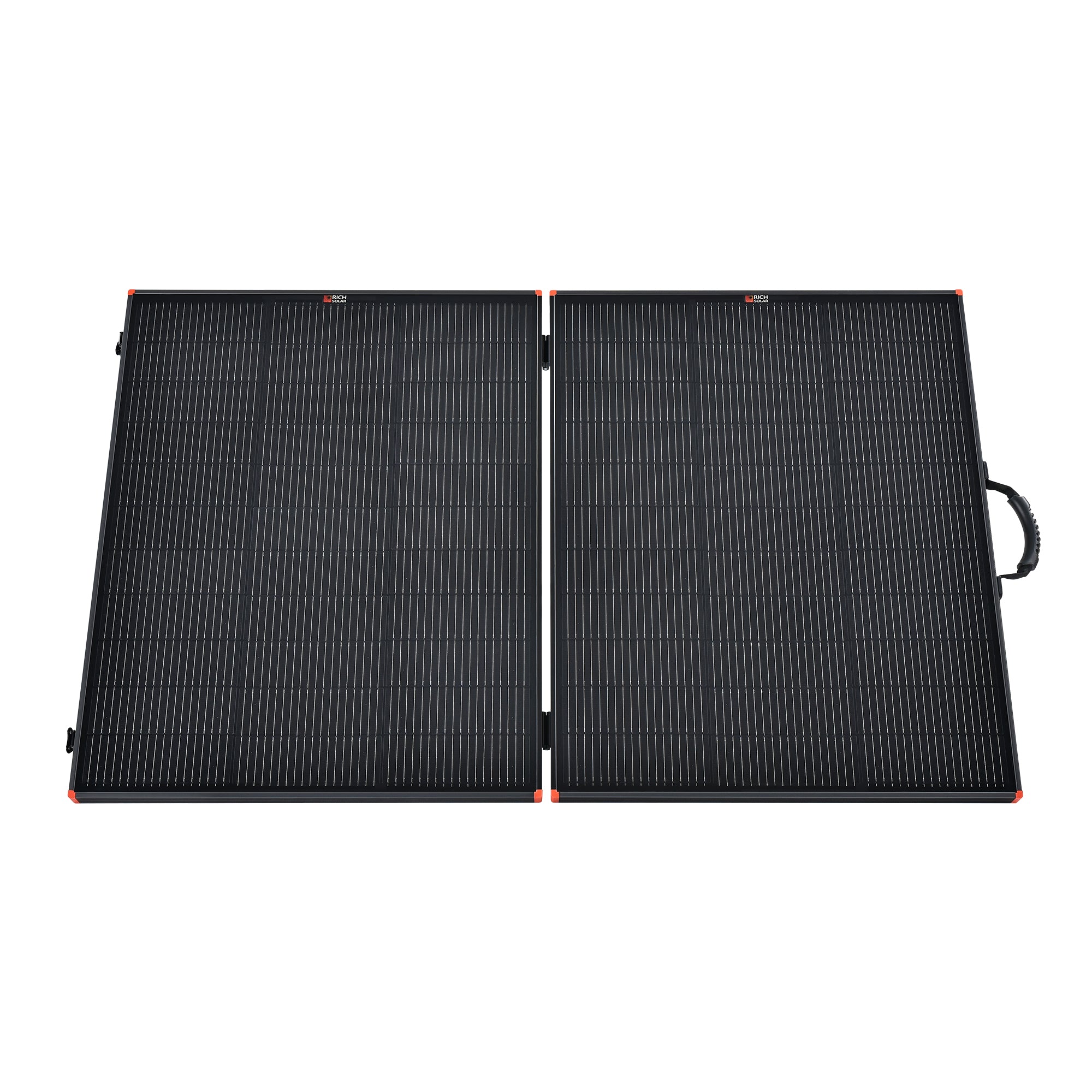 RichSolar MEGA 200 Portable Briefcase Charging Kit | 200 Watt Premium 12V Solar Panel for Generators, Vans, Campers | High Efficiency | RS-X200BC